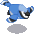 flying bluejay